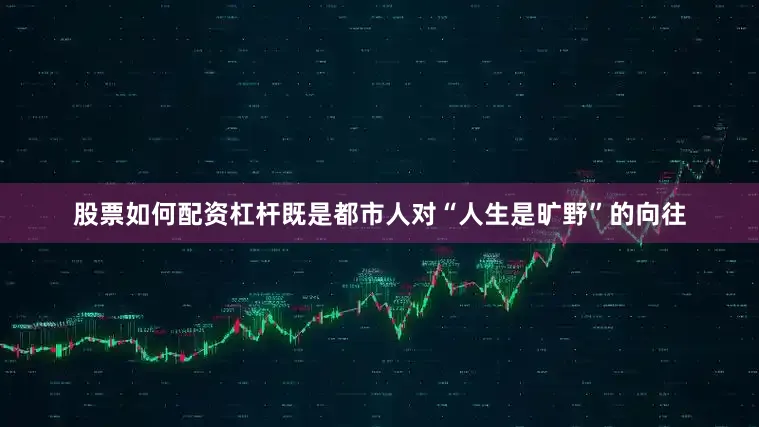 股票如何配资杠杆既是都市人对“人生是旷野”的向往