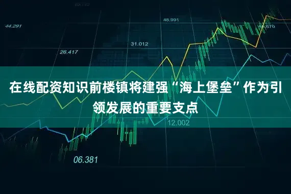 在线配资知识前楼镇将建强“海上堡垒”作为引领发展的重要支点